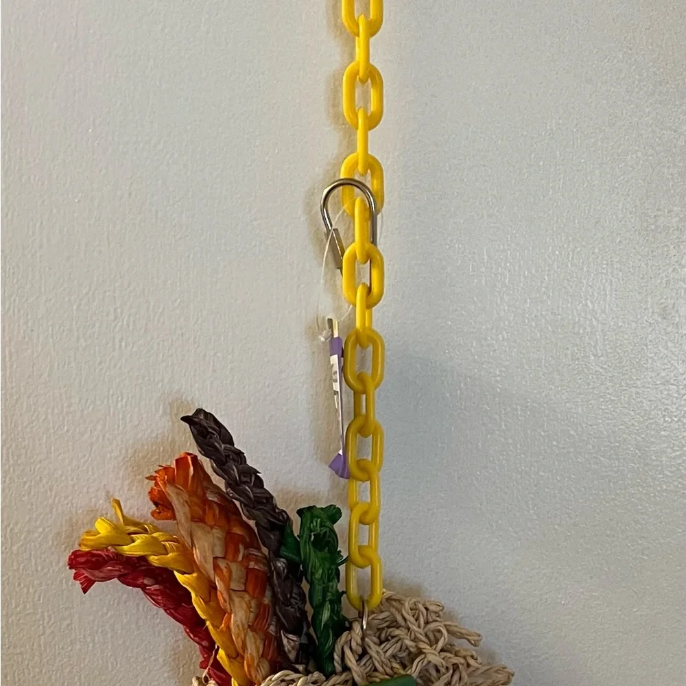 Pair of NWT large bird enrichment toys
